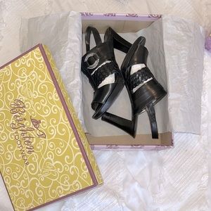 Brighton Venti Black Heels